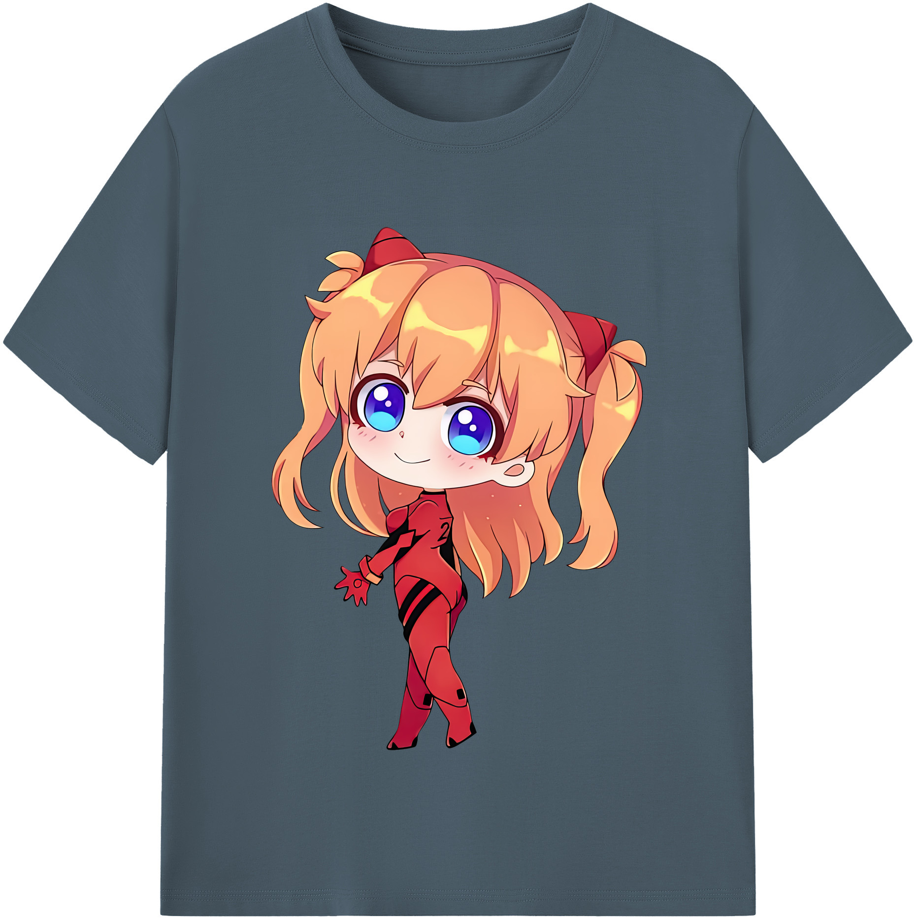 （画像用） EVA 新世紀エヴァンゲリオン 綿100％半袖Tシャツ（フロントプリント）